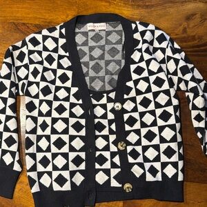 Willow & Wind Diamond Cardigan and Tank - Size S